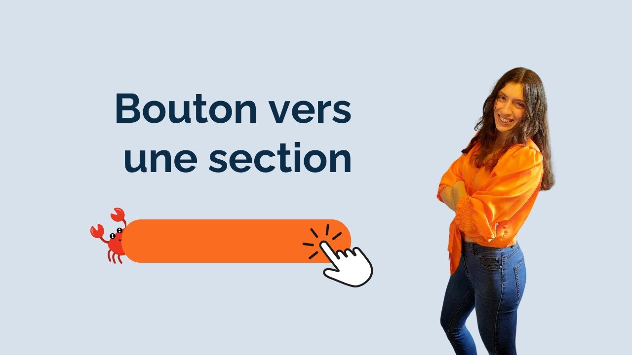 Comment ajouter un bouton pour aller à une section de la page sur WordPress ?