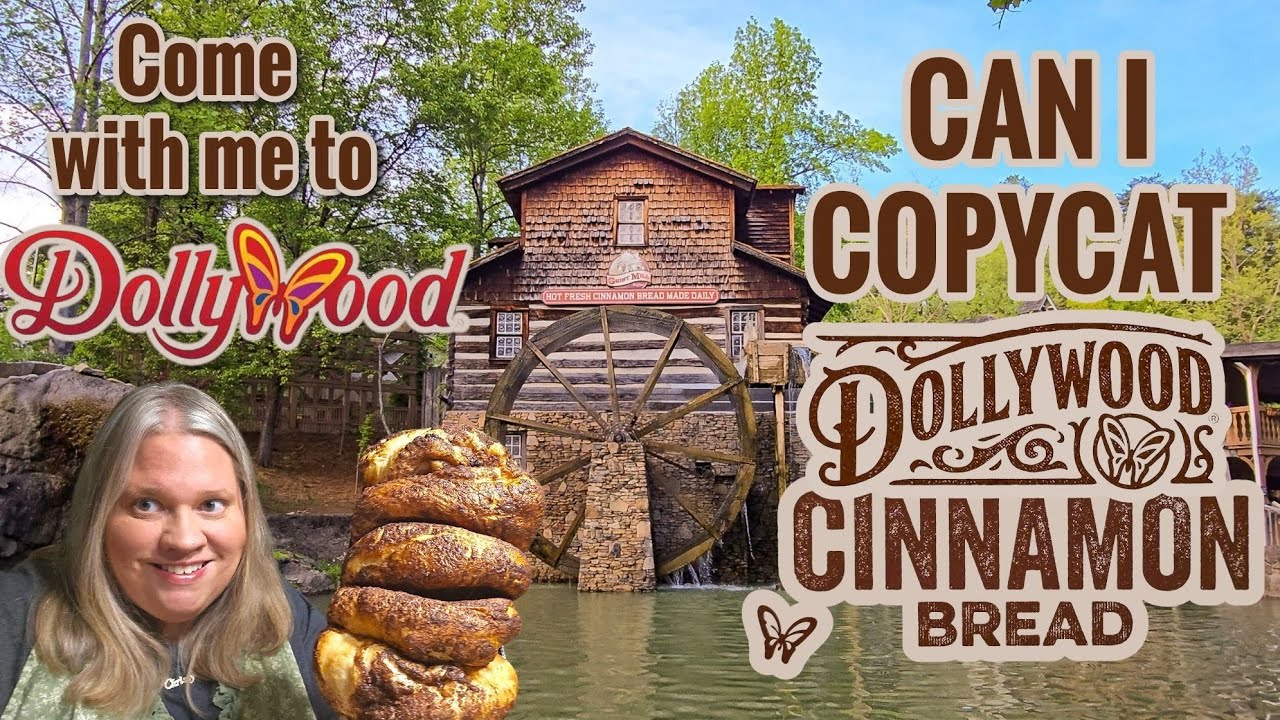 Did I Copycat the Dollywood Cinnamon Bread Recipe?  Visit the Park with me!