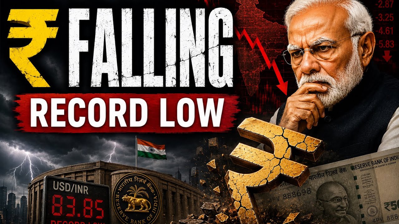 Why Indian Rupee Hit Record Low
