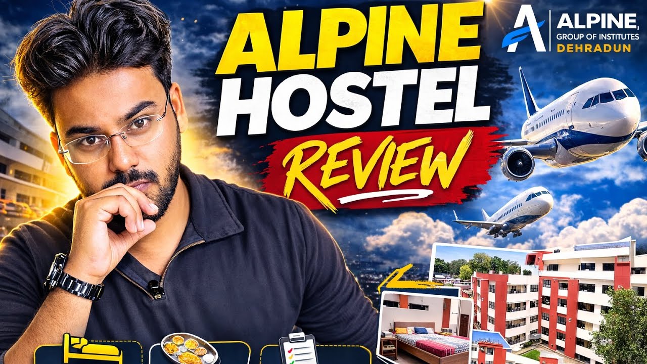 Alpine College Hostel Tour 🏠 | Girls Hostel Room, Mess & Facilities