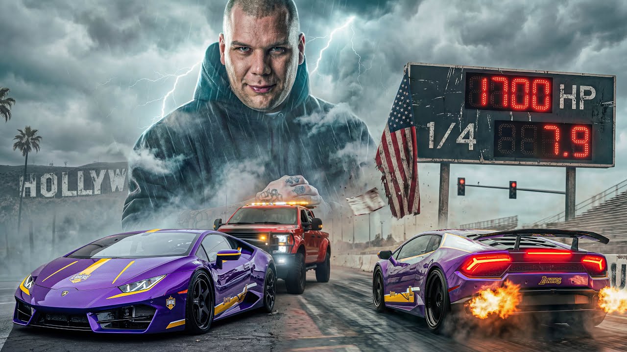 Kupiłem Lamborghini Huracan Twin Turbo i zasadniczo od razu je zepsułem&hellip; WYŚCIGI NA 1/4 W USA!