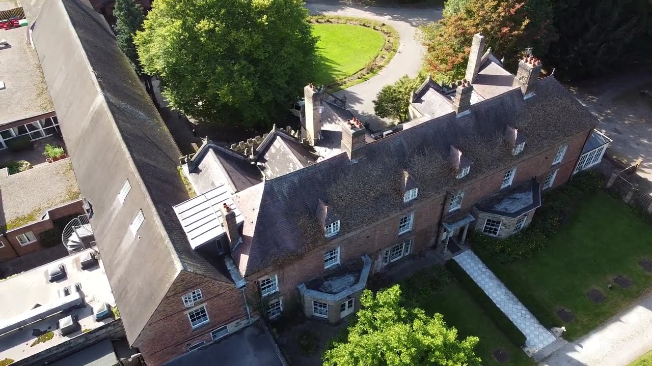 Drone Risley Hall Hotel