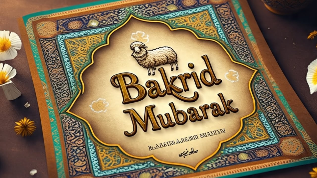Happy Bakrid 🕌 | AI-Generated Muslim Festival Song | Eid al-Adha 2025 Special #TrendingEidSong