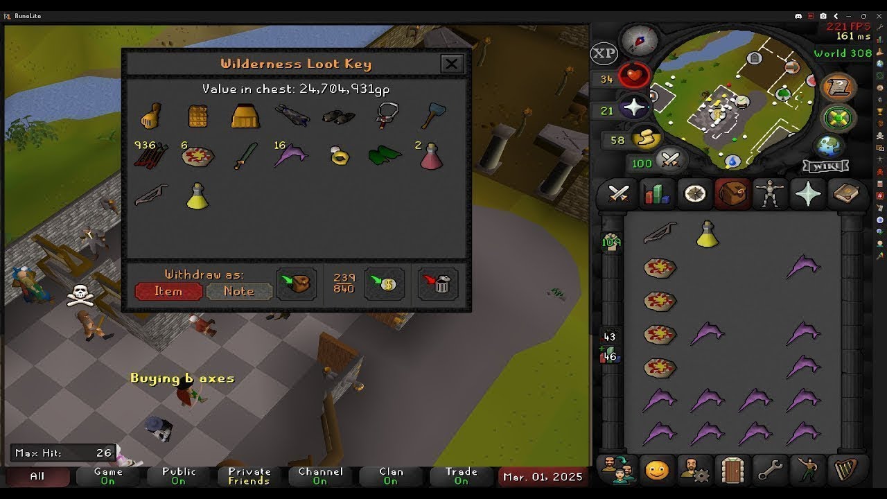 OLD SCHOOL RUNESCAPE PVP & QUESTING