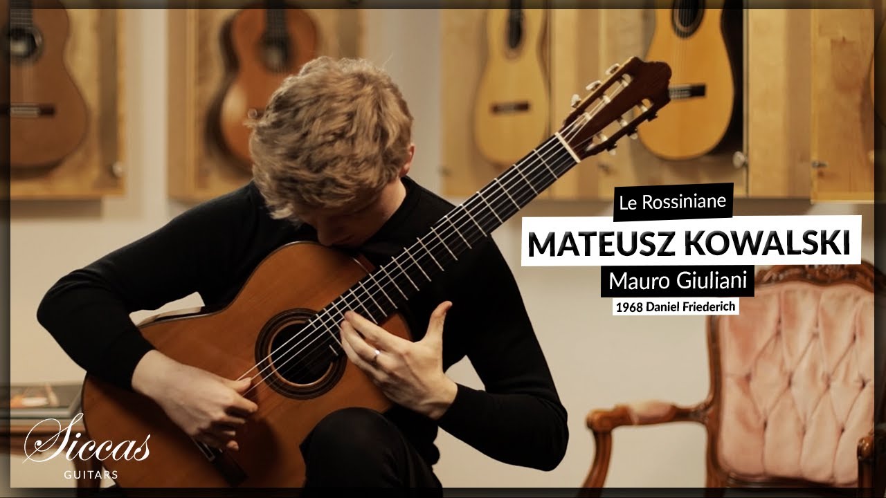 Mateusz Kowalski plays Le Rossiniane op.120 no. 2 on a 1968 D. Friederich