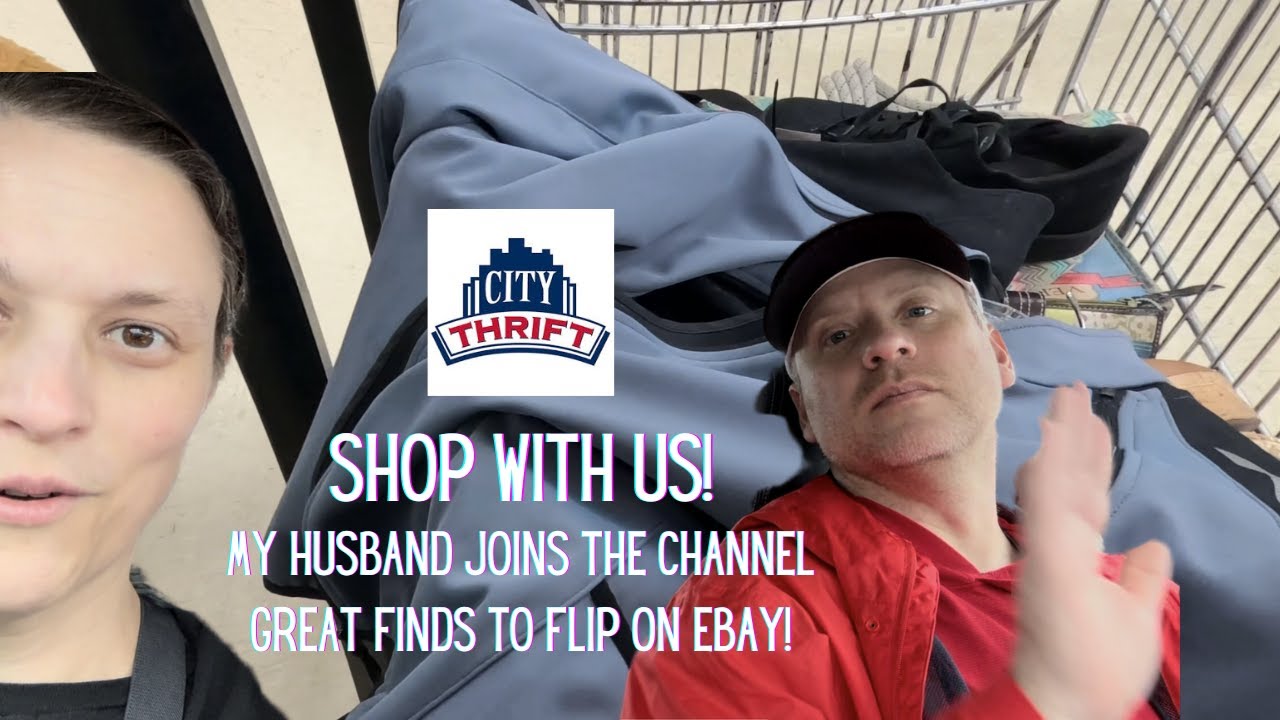 Part Time Reseller Picking for eBay! (1st Appearance of Hubs).  Amazing Shoe Haul #thrifting