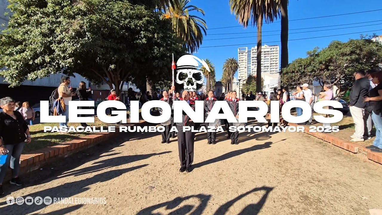 Banda Legionarios - Pasacalle rumbo a Sotomayor 2025