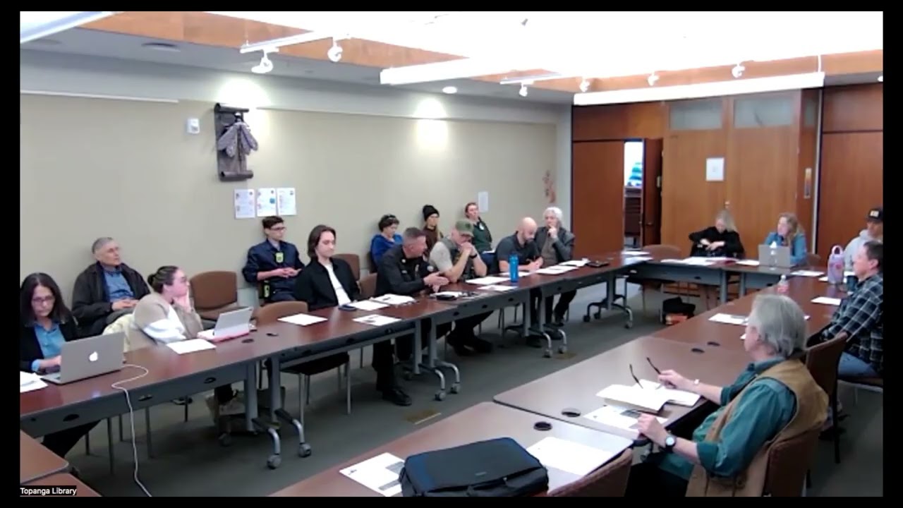 Topanga Town Council Meeting Jan 21, 2026