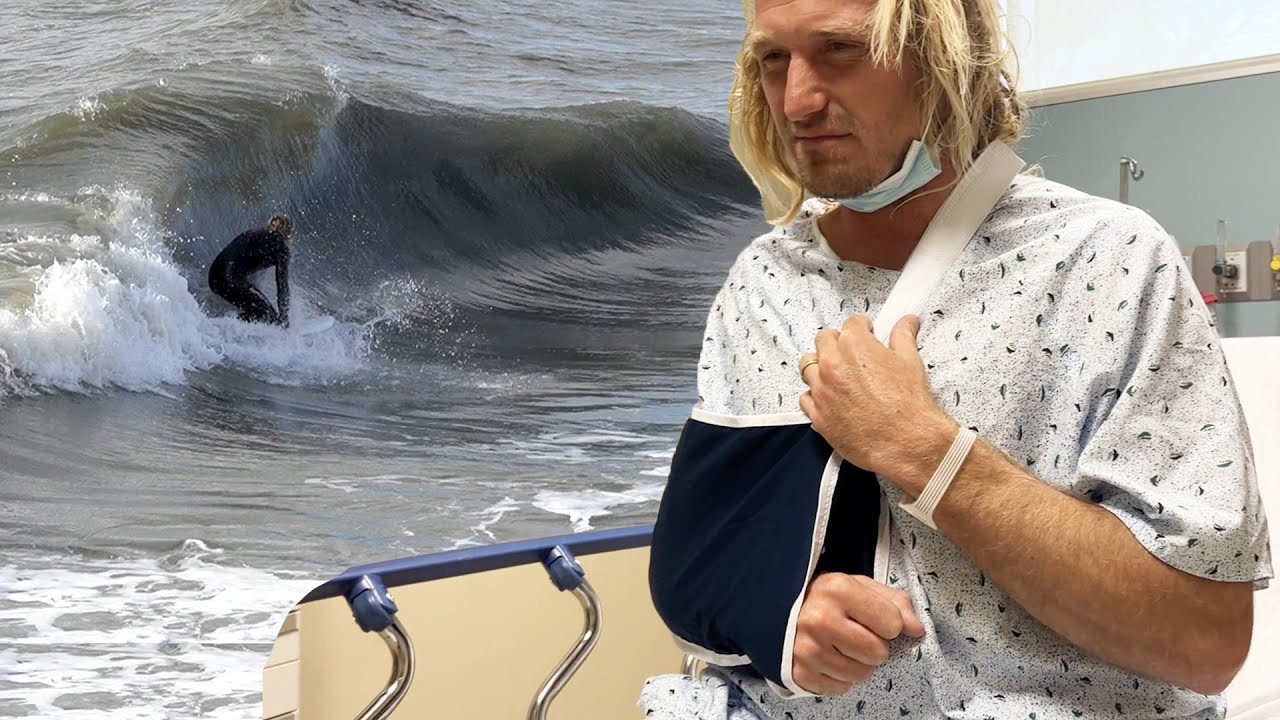 I Shattered My Collarbone into 4 Pieces SURFING