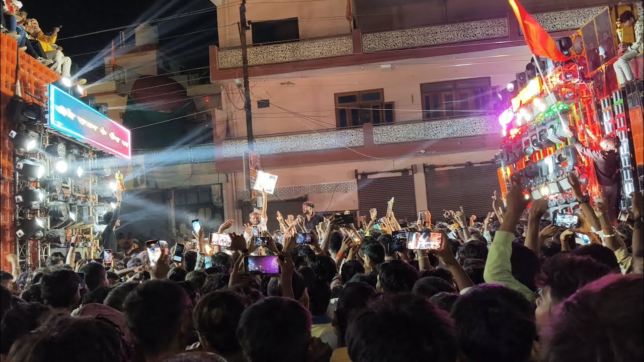 Sansar DJ Amethi Vs Taj DJ Jaunpur gauriganj Murti Visarjan 2025 #dj #dance #dj #tranding #viral 