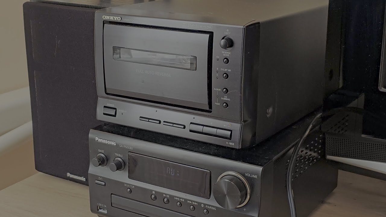 Onkyo K-185II magnódeck javítása, karbantartása.
