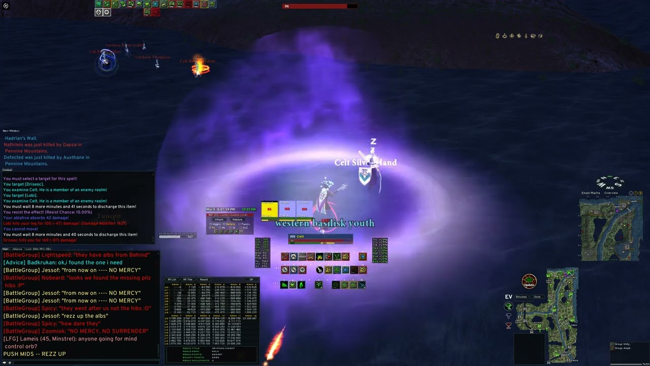 sorc (pov) tic minst vs a few hibs