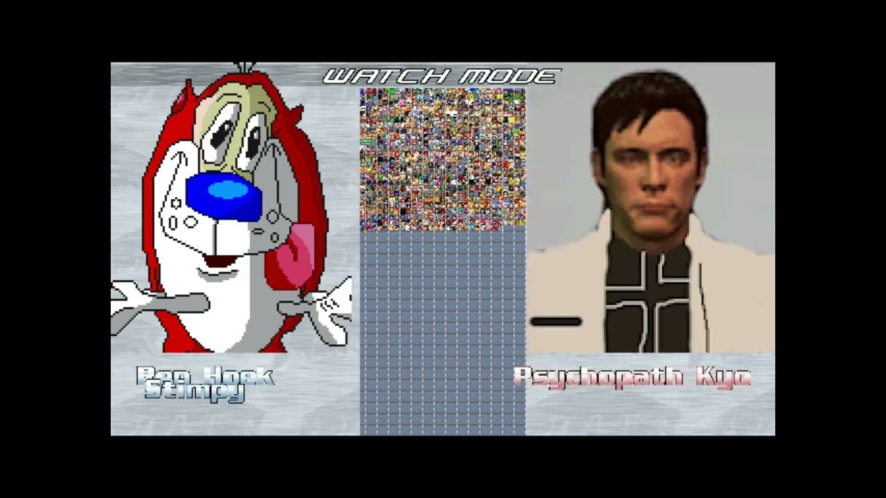 Mugen Ren & Stimpy vs Sol Badguy