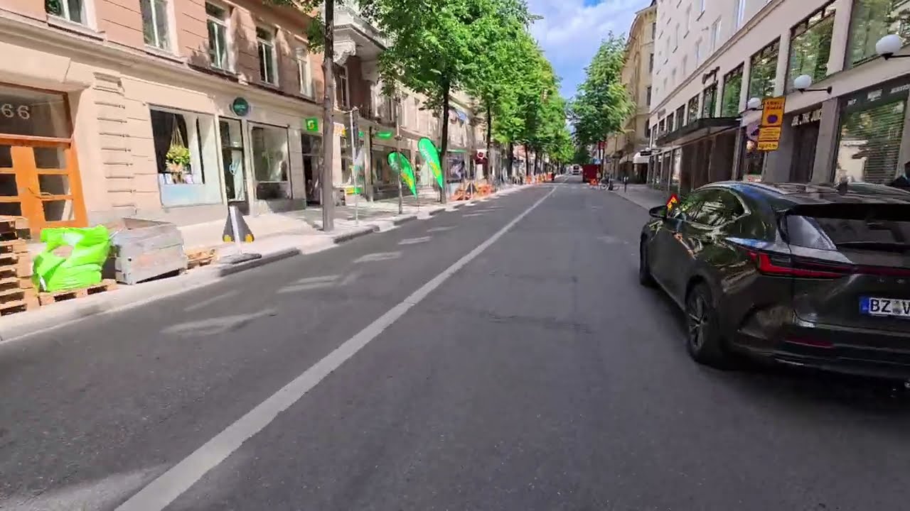 Summer Scooter Ride Through Central Stockholm ☀️ | Urban Chill Vibes
