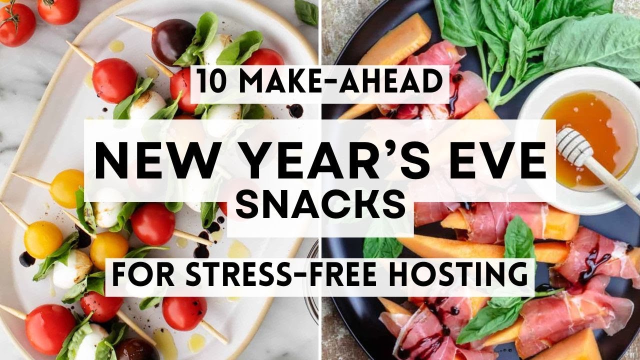 10 Make-Ahead New Year’s Eve Snacks for Stress-Free Hosting #NYEParty #newyearseve2025