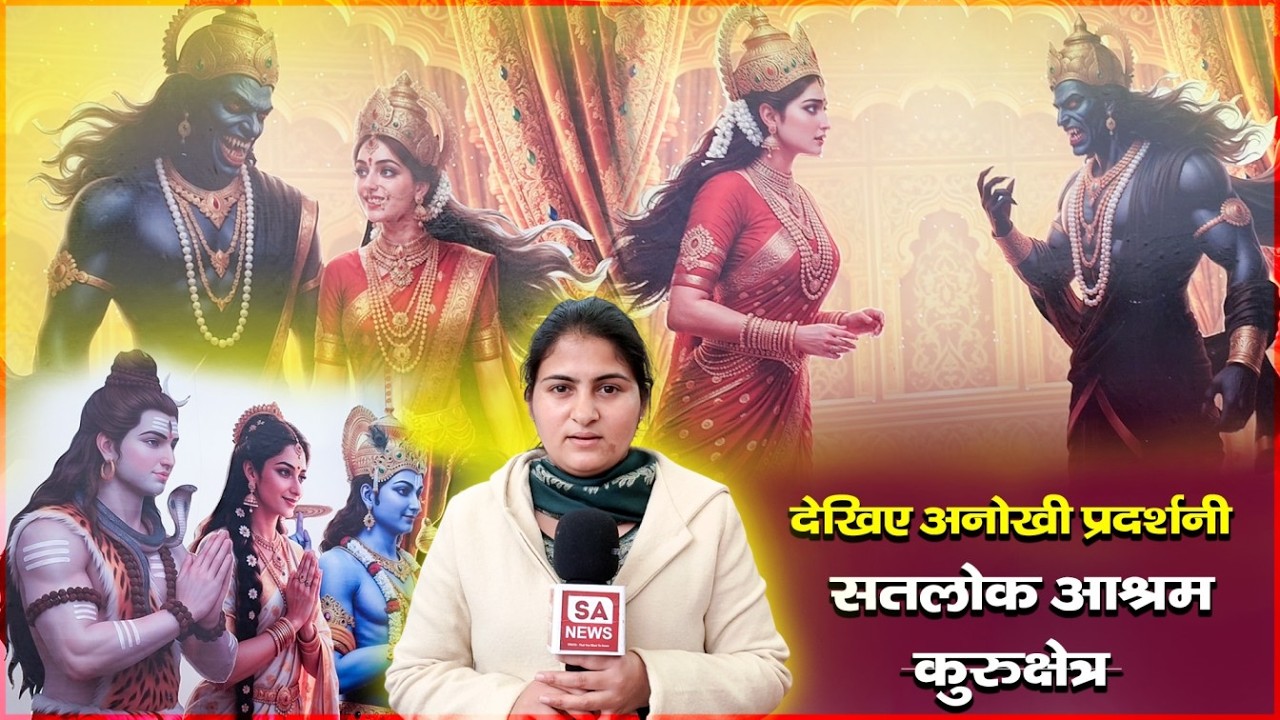 ज्ञान, विज्ञान और समाज सुधार की अनोखी झलक — सतलोक आश्रम कुरुक्षेत्र प्रदर्शनी | Sa News  Haryaan |