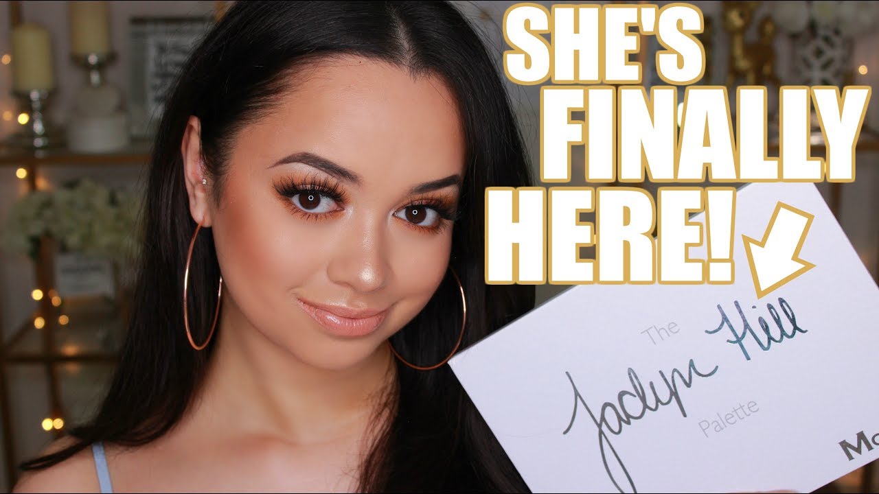 JACLYN HILL X MORPHE PALETTE UNBOXING & FIRST IMPRESSIONS!✨