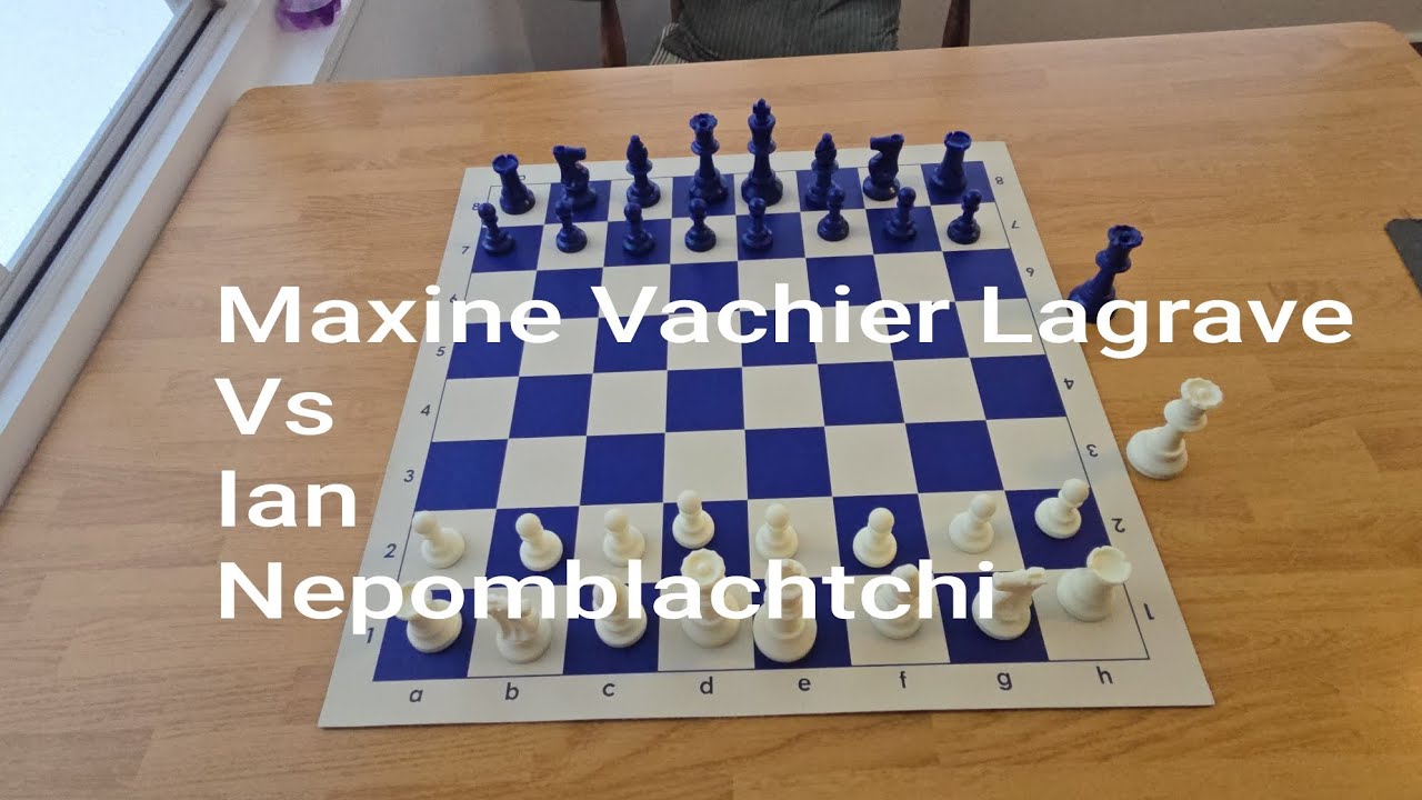 Actual Game  Maxine Vachier Lagrave Vs Ian Nepomblachtchi