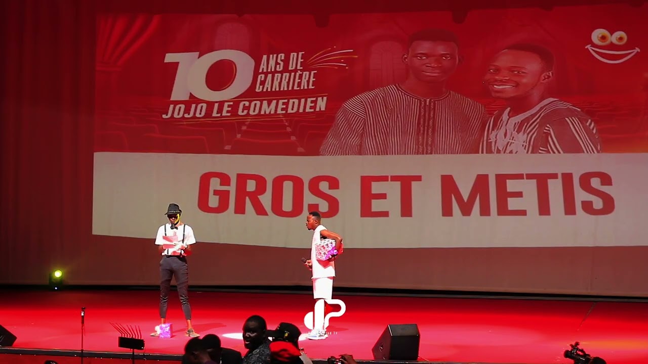 10ans de carrière de Jojo le comédien (part1) Gros et Métis