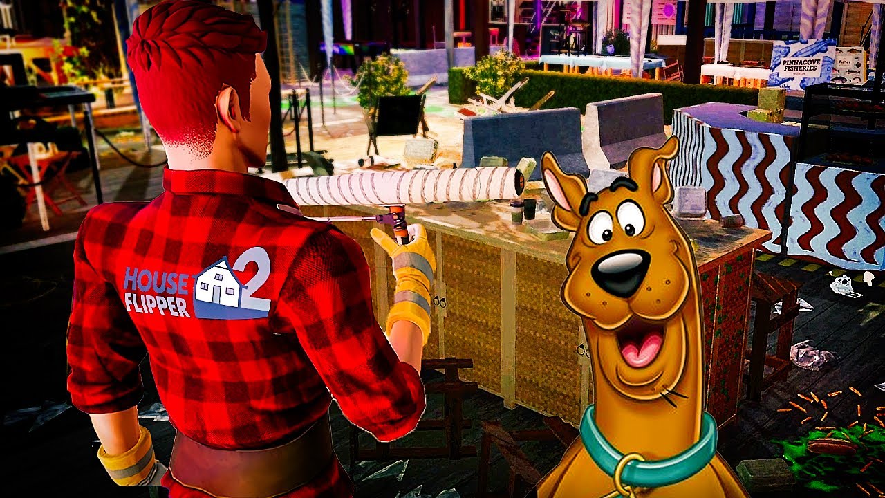 РЕМОНТ на Фестивале ужаса с Олегом Брейном! // Scooby Doo DLC в House Flipper 2