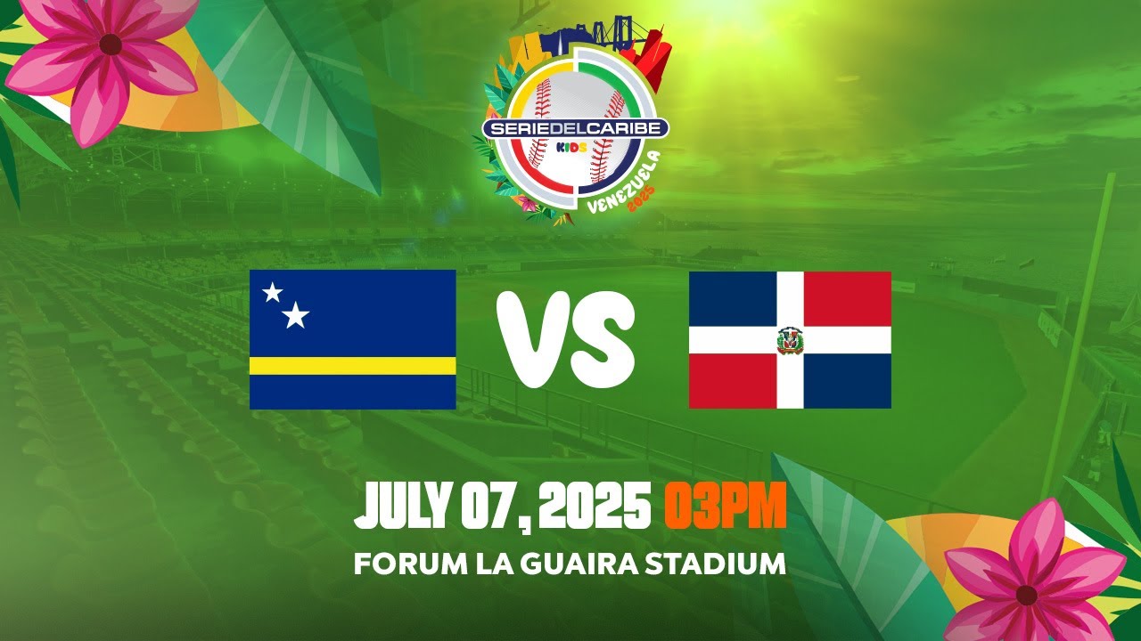 Curaçao vs República Dominicana - Serie del Caribe Kids 2025