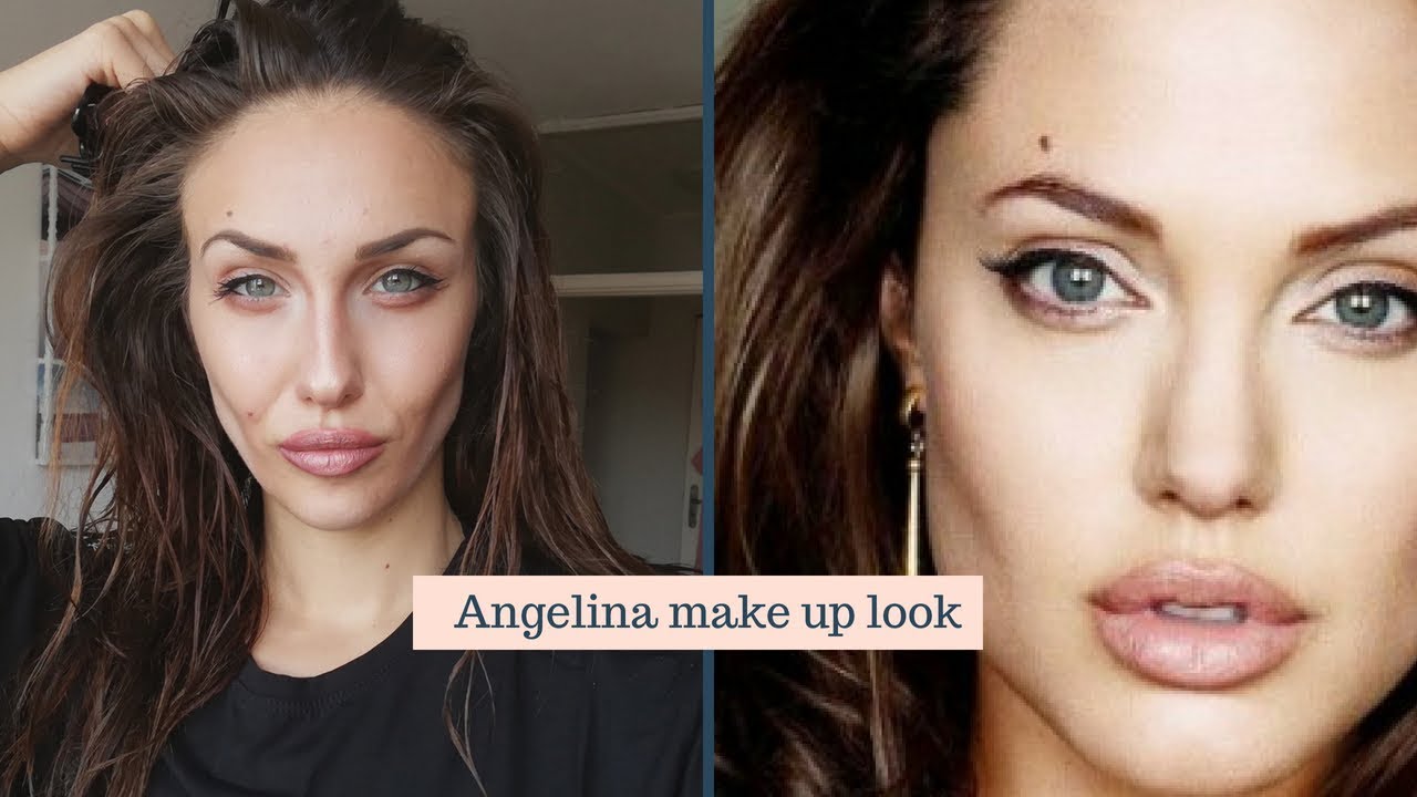 Гримът на Анджелина Джоли / Make - up tutorial Angelina Jolie