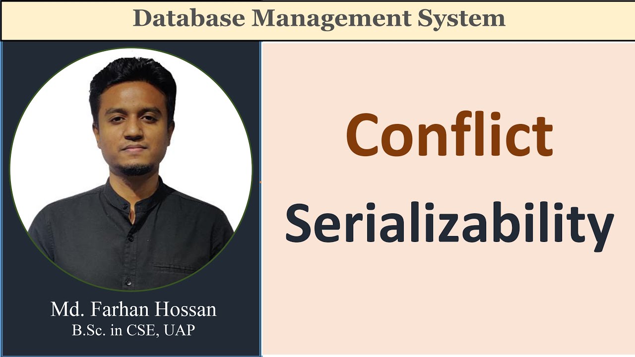 Lec: 99 | Conflict Serializability | Concurrency Control | DBMS | Bangla Tutorial