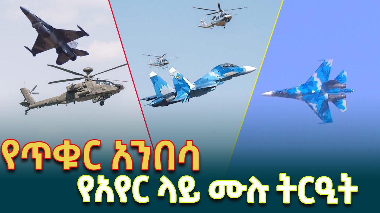 የጥቁር አንበሳ የአየር ላይ ሙሉ ትርዒት@EthiopianNewsAgency
