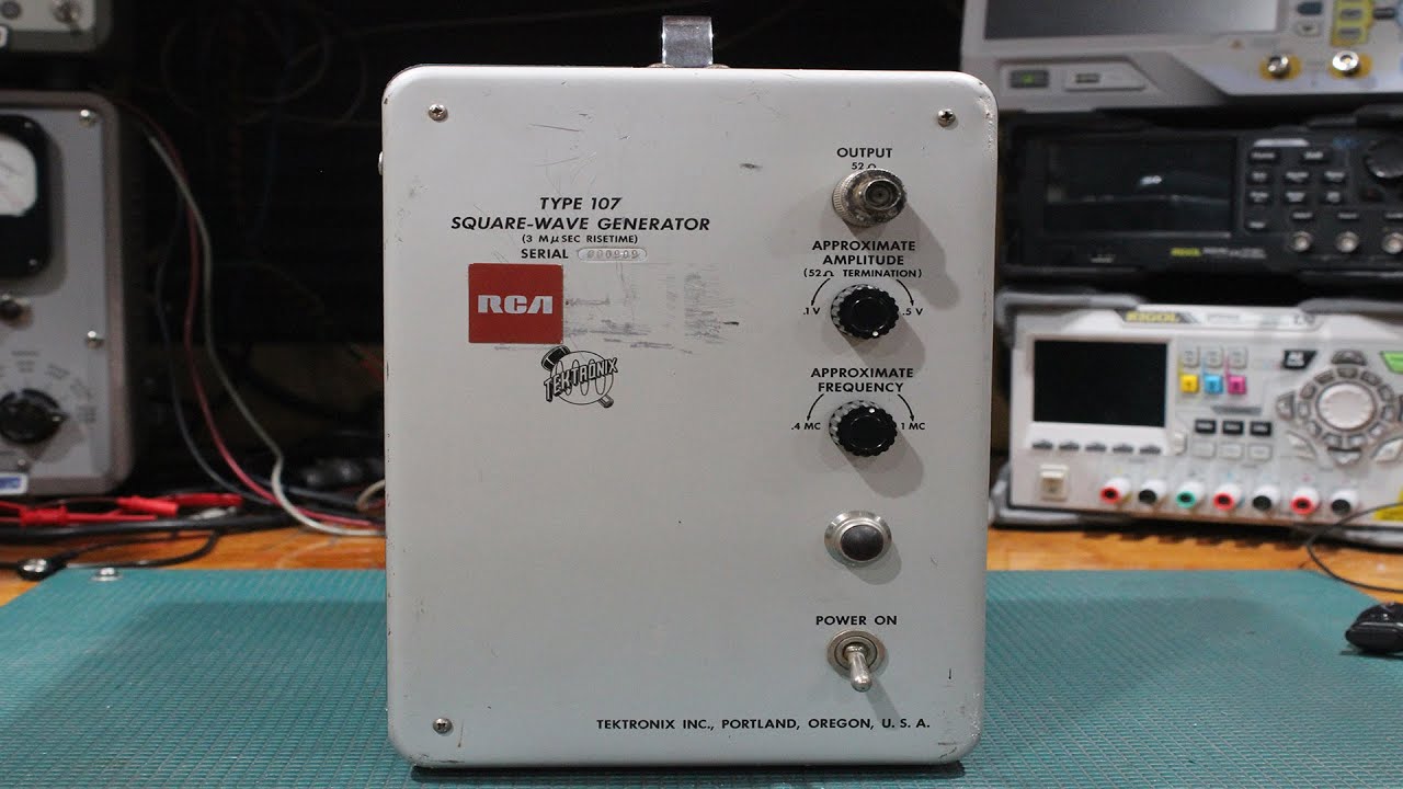 Tektronix Type 107 Refresh and Testing