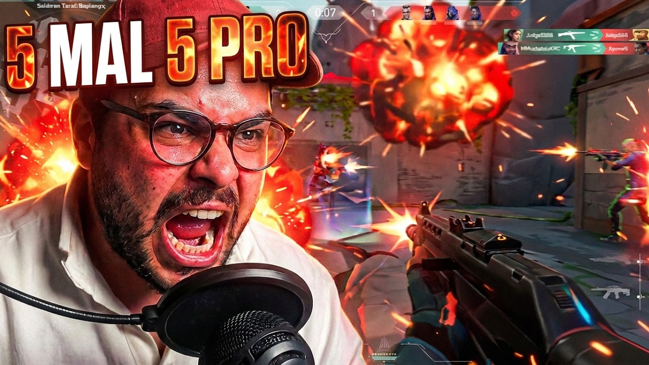 Valorant | 5 Mal Vs 5 Pro! - Bölüm 4