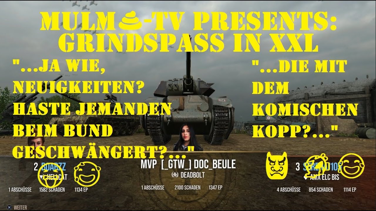 World of Tanks / ☃️Laufende Saison☃️ / Mulm💩-TV präsentiert: 