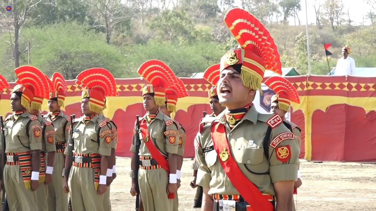 BSF Passing Out Parade Indore || Passing Out Parade 2022 || बैच संख्या 184-185 दीक्षान्त परेड 2022