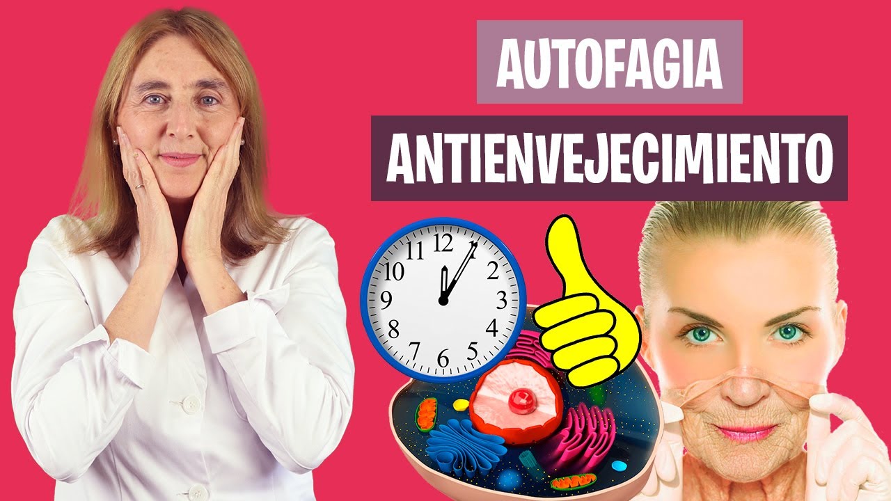 POR QUÉ el AYUNO promueve la AUTOFAGIA | Estrategias antienvejecimiento | Nutrición y Dietética