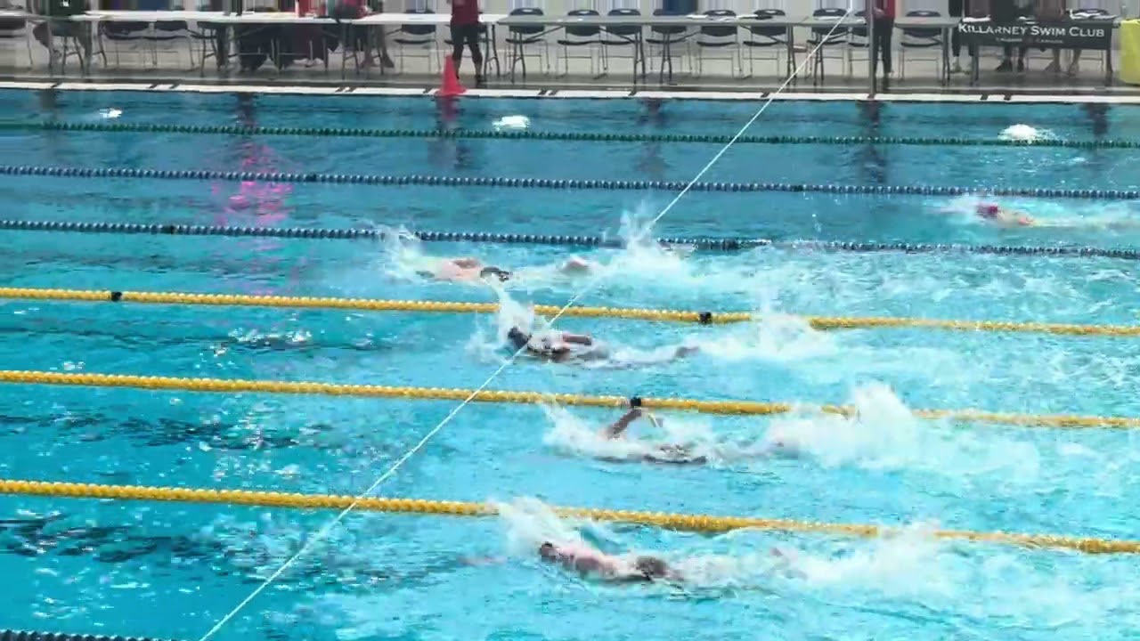 SwimAlberta 2026 winter festival - 200m free mixed relay