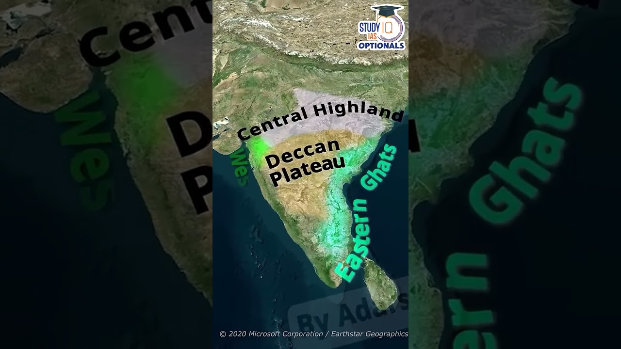 Western Ghats of India ⛰️ #upsc  #ias  #cse  #ips
