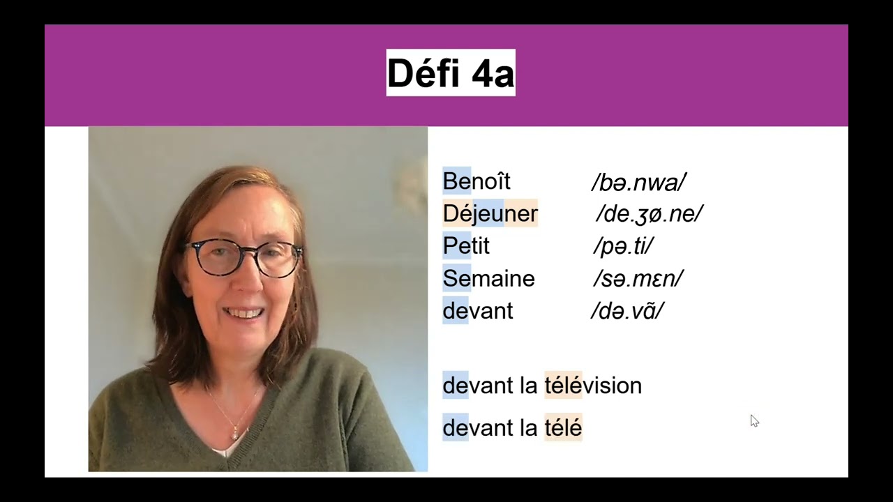 Bien prononcer les sons de E ouverts et fermés en français - Défi 4