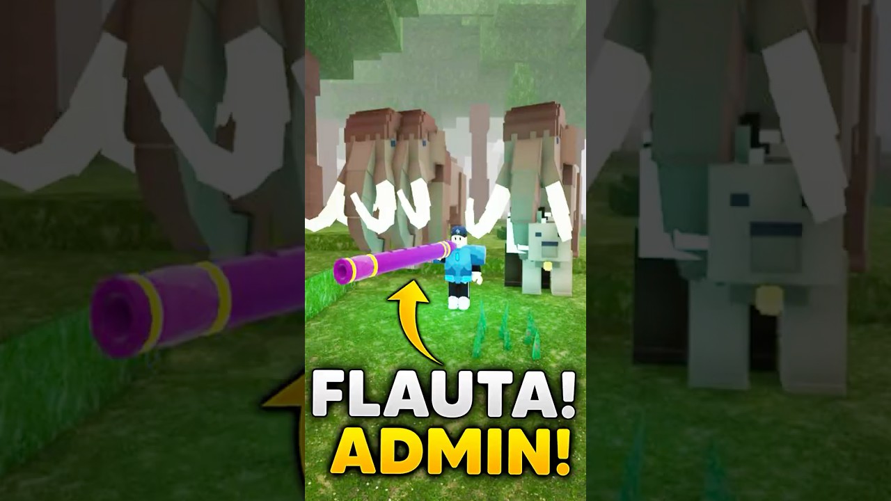 &iexcl;Esta es la S&uacute;per Flauta ADMIN!😱🔥 #99NochesenelBosque  #99NightsInTheForest
