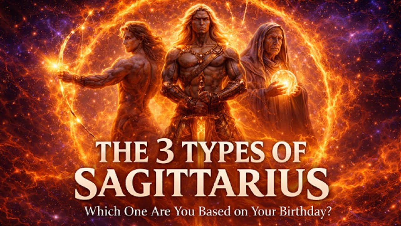 THE 3 TYPES OF SAGITTARIUS 🏹 WHICH ONE ARE YOU BASED ON YOUR BIRTHDAY