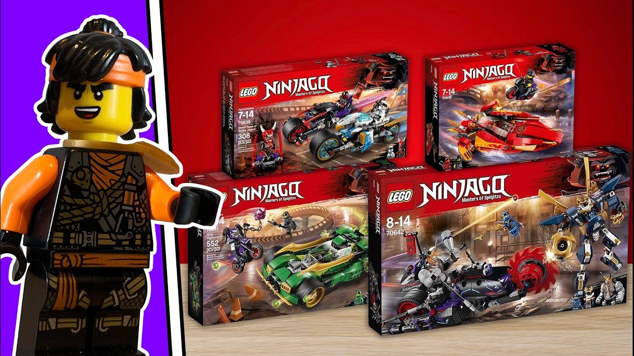Я купил наборы Ninjago из СВОЕГО ДЕТСТВА!!!