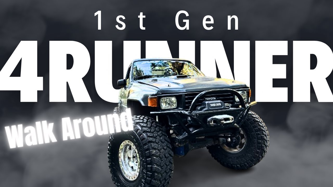 Прогулка по городу 4Runner 1-го поколения