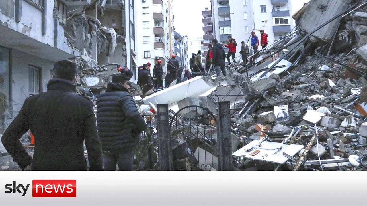 Hundreds dead after earthquake hits Turkey and Syria