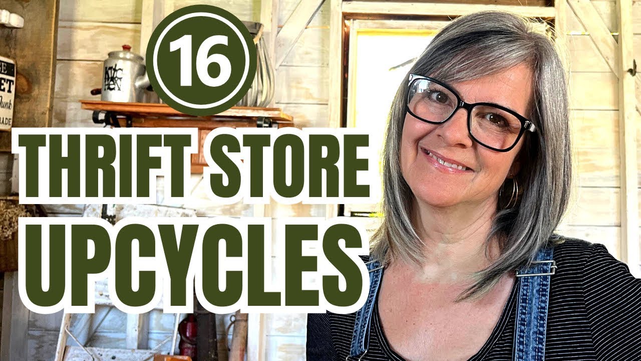 16  Upcycled Thrift Store Makeovers To Inspire You / Trash to Treasure
