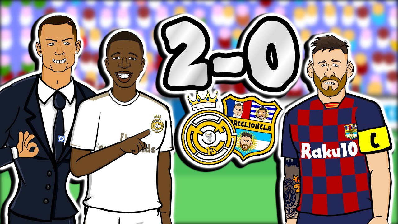 El Clasico &ndash; Real Madryt wygrywa 2:0! (Występują Vinicius, Mariano i Ronaldo, najważniejsze bramk...
