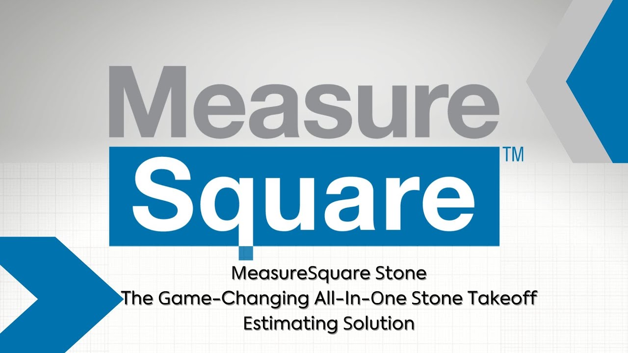 MeasureSquare Stone - The Game-Changing All-In-One Stone Takeoff Estimating Solution