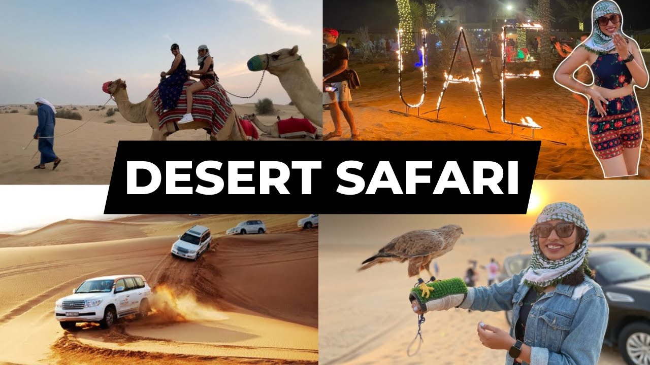 Desert Safari Dubai VLOG  With BBQ Dinner- Old Dubai City Tour , Abu Dhabi, Kite Beach