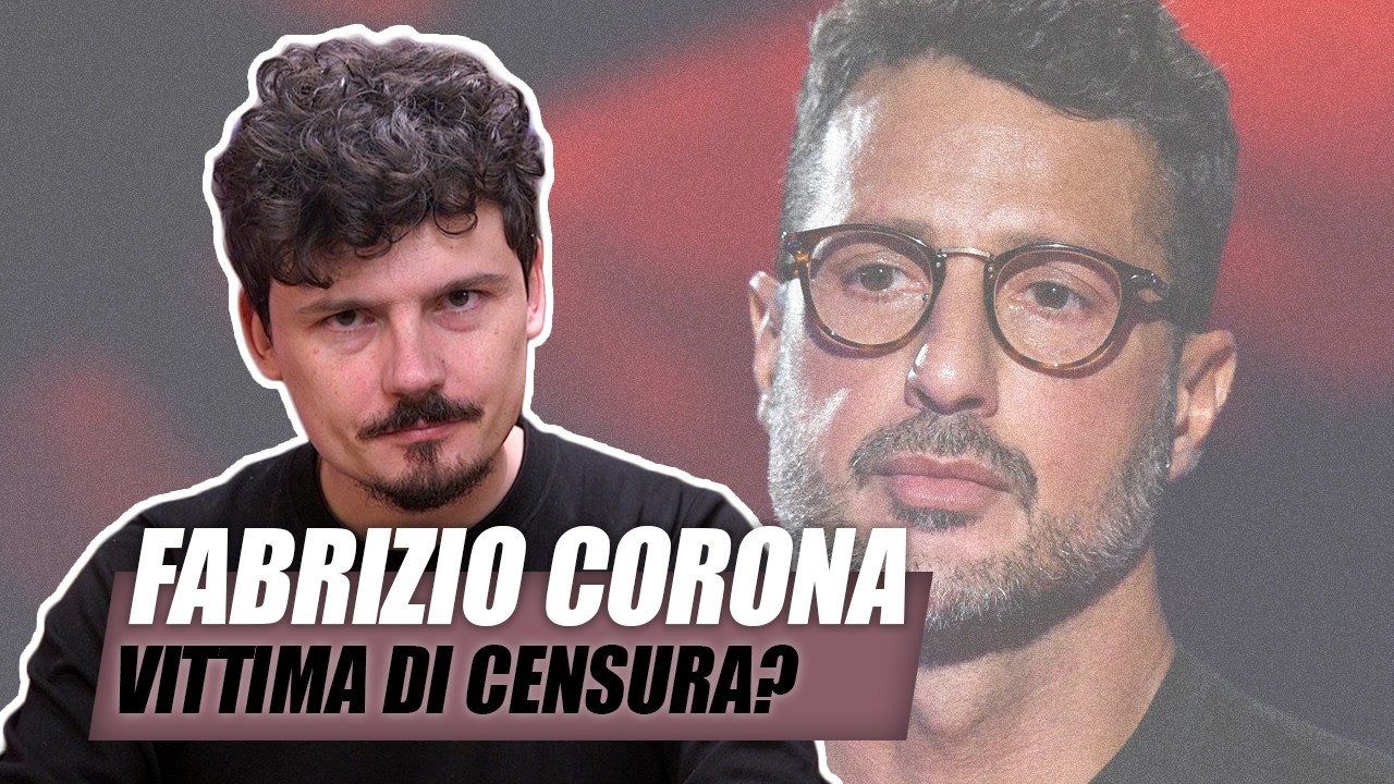 YouTube oscura Falsissimo di Fabrizio Corona e per lui è censura