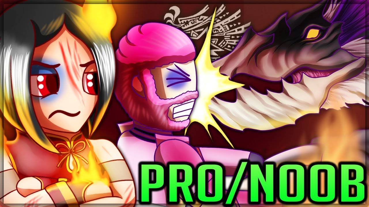 NEW SCARRED YIAN GARUGA ARENA PAIN - Pro and Noob VS Monster Hunter World Iceborne! #proandnoob