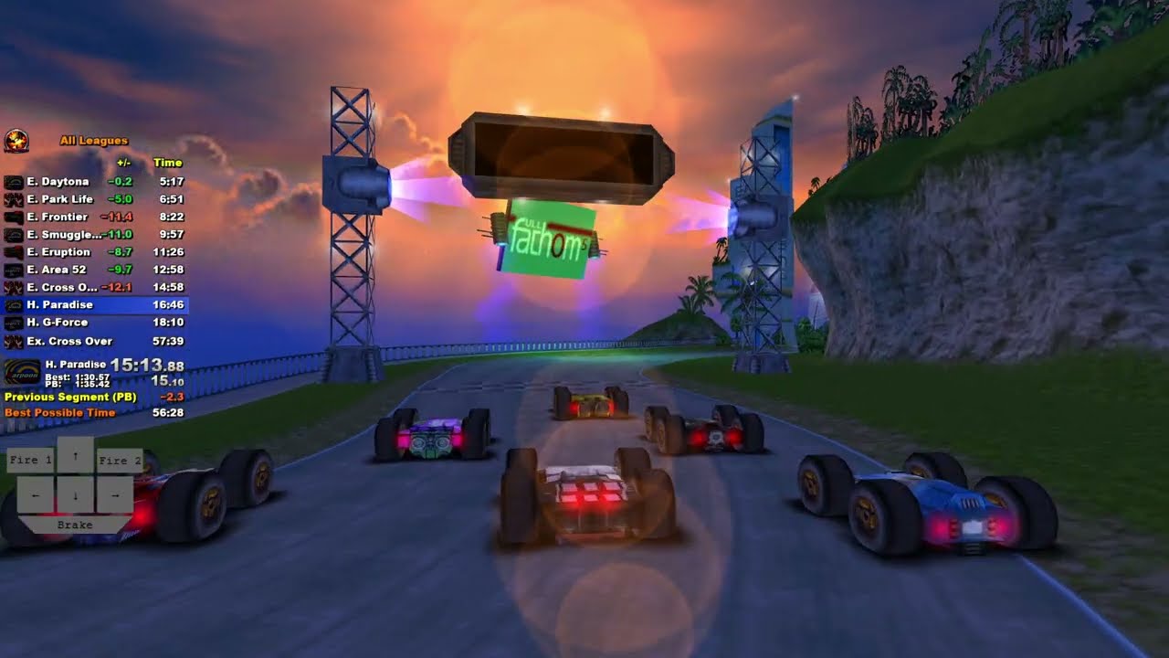 Rollcage Redux - Full Campaign Speedrun - 57:28 [WR]