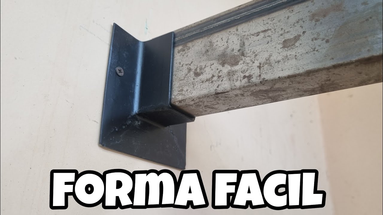 FORMA f&aacute;cil DE anclar UN perfil EN la PARED