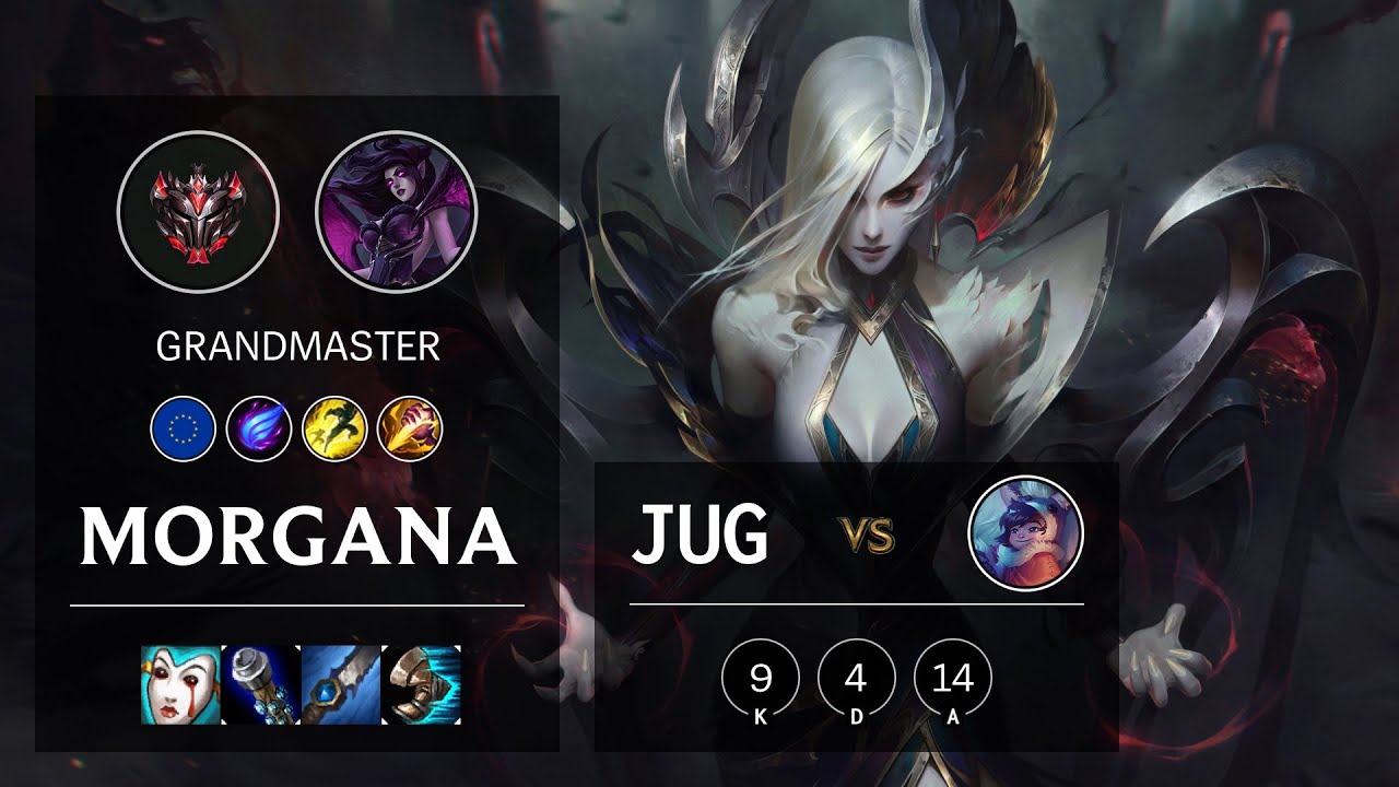 Morgana Jungle vs Nunu & Willump - EUW Grandmaster Patch 10.13